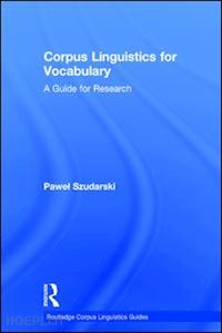 szudarski pawel - corpus linguistics for vocabulary