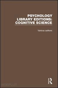 various - psychology library editions: cognitive science