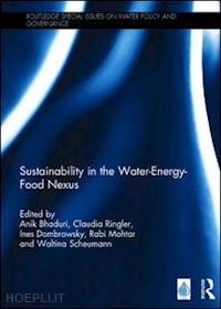 bhaduri anik (curatore); ringler claudia (curatore); dombrowsky ines (curatore); mohtar rabi (curatore); scheumann waltina (curatore) - sustainability in the water-energy-food nexus