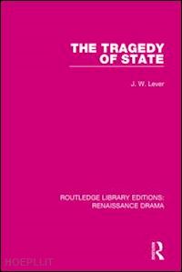 lever j. w. - the tragedy of state