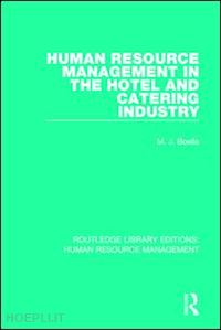 boella m. j. - human resource management in the hotel and catering industry