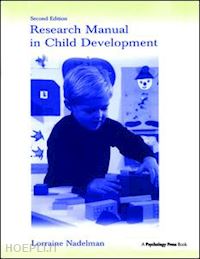 nadelman lorraine (curatore) - research manual in child development