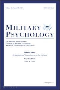 gade paul a. (curatore) - organizational commitment in the military