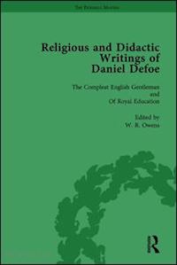 furbank p n; owens w r; starr g a; mcveagh john - religious and didactic writings of daniel defoe, part ii vol 10