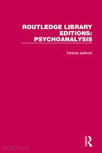 various - routledge library editions: psychoanalysis