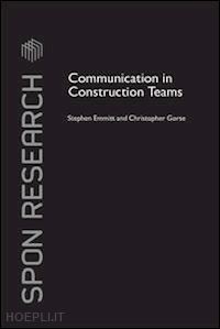 emmitt stephen; gorse christopher - communication in construction teams