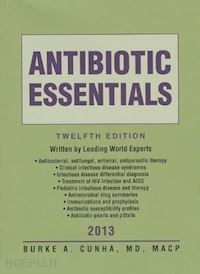 cunha - antibiotic esseltials 2013