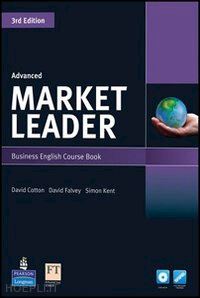  - market leader advanced - course book + dvd rom