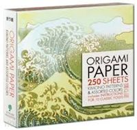 wall rob - origami paper. 250 sheets. kimono patterns & assorted colors