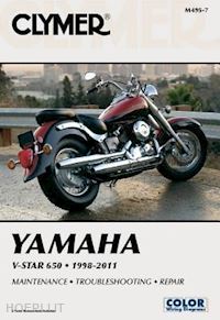 haynes - yamaha v–star 650 manual motorcycle (1998–2011) service repair manual