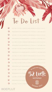 seal moorea - 52 lists to do list notepad