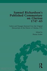 doody margaret anne - samuel richardson's published commentary on clarissa, 1747-1765