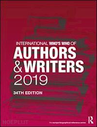 europa publications (curatore) - international who's who of authors and writers 2019