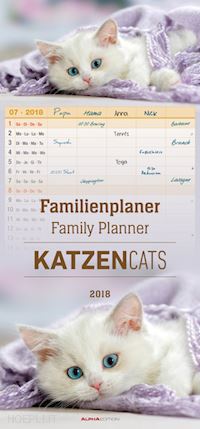 aa.vv. - familienplanner/family planner katzen-cats 2018