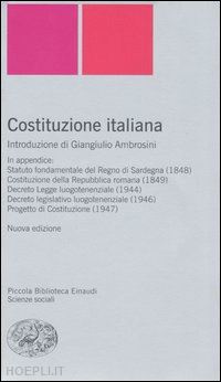 aa.vv. - costituzione italiana