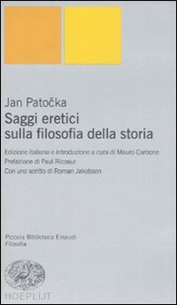 patocka jan - saggi eretici sulla filosofia della storia