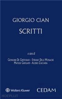 cian giorgio - giorgio cian - scritti