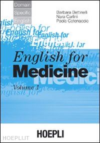 bettinelli barbara - english for medicine vol. 1
