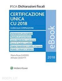 m.r. gheido ea. casotti - certificazione unica cu 2018