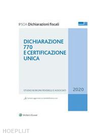 studio borgini peverelli e associati - dichiarazione 770 2020 e certificazione unica