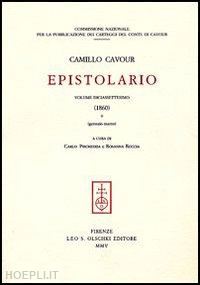 cavour camillo - epistolario vol.xvii (1860)