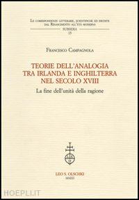 campagnola francesco - teorie dell'analogia tra irlanda e inghilterra nel secolo xviii