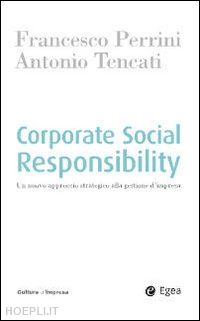 perrini francesco; tencati antonio - corporate social responsability