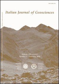  - italian journal of geosciences