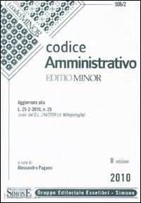 pagano alessandro (curatore) - codice amministrativo