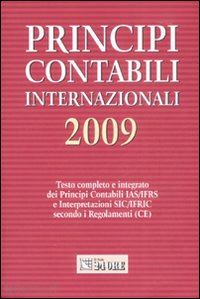  - principi contabili internazionali - 2009