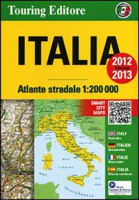 aa.vv. - italia atlante stradale tci 2012/2013 + qr code