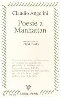 angelini claudio - poesie a manhattan