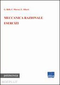 belli giancaesare; morosi carlo; alberti enrico - meccanica razionale esercizi