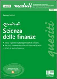 lettieri gennaro - quaderni di scienza delle finanze