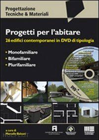 balzani marcello (curatore) - progetti per l'abitare. 26 edifici contemporanei in dvd di tipologia