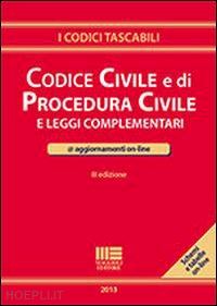  - codice civile e di procedura civile