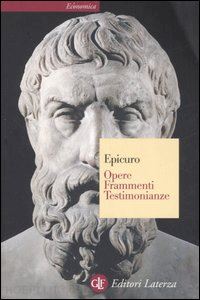 epicuro - opere, frammenti, testimonianze