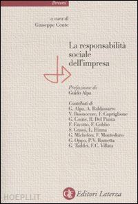 conte giuseppe (curatore) - la responsabilita' sociale dell'impresa