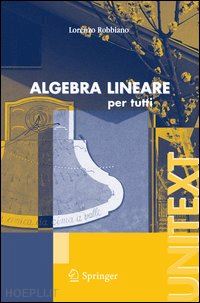 robbiano lorenzo - algebra lineare