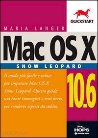 langer maria - mac os x 10.6 snow leopard
