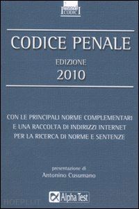 drago m. (curatore) - codice penale 2010