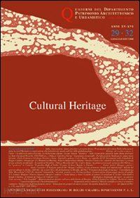 valtieri s.(curatore) - quaderni pau. rivista semestrale del dipartimento patrimonio architettonico e urbanistico dell'università di reggio calabria vol. 29-32: cultural heritage