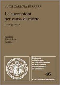 cariota ferrara luigi - le successioni per causa di morte