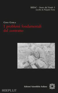 gorla gino - i problemi fondamentali del contratto