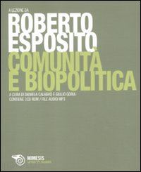 esposito roberto - comunita' e biopolitica (libro + cd-rom)