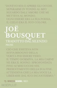 bousquet joë - tradotto dal silenzio