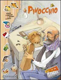 provantini silvia - pinocchio. con adesivi