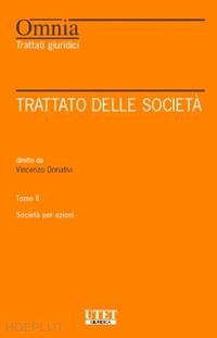 donativi vincenzo - trattato delle societa' - ii