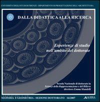 mandelli e.(curatore) - dalla didattica alla ricerca. esperienze di studio nell'ambito del dottorato