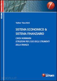 vacchini valter - sistema economico & sistema finanziario